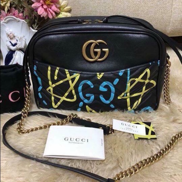 gucci ghost marmont bag